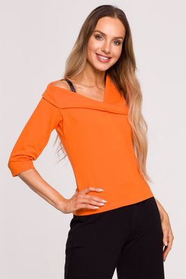 Bluzka damska casual Moe ze sklepu: Cudmoda w kategorii: Bluzki damskie - zdjęcie WP-ADS-ZJHDFTVFS_14104