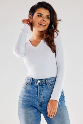 Bluzka damska na wiosnę casual INFINITE YOU ze sklepu: Cudmoda w kategorii: Bluzki damskie - zdjęcie WP-ADS-ZJHDFTVFS_14338