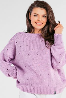Sweter damski na zimę AWAMA ze sklepu: Cudmoda w kategorii: Swetry damskie - zdjęcie WP-ADS-ZJHDFTVFS_14474
