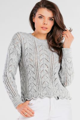 Sweter damski letni casualowy AWAMA ze sklepu: Cudmoda w kategorii: Swetry damskie - zdjęcie WP-ADS-ZJHDFTVFS_14476