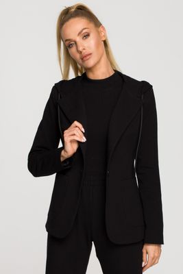 Moe - Marynarka elegancki ze sklepu: Cudmoda w kategorii: Marynarki damskie - zdjęcie WP-ADS-ZJHDFTVFS_14738