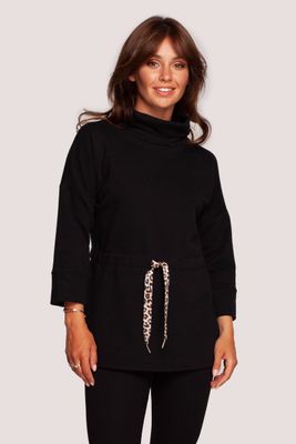 Sweter damski casual BeWear ze sklepu: Cudmoda w kategorii: Swetry damskie - zdjęcie WP-ADS-ZJHDFTVFS_14865