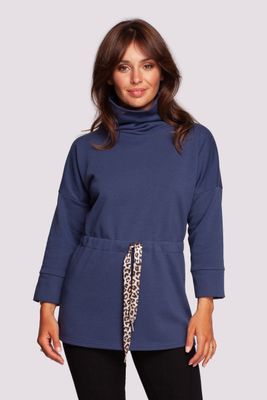 Sweter damski casual BeWear ze sklepu: Cudmoda w kategorii: Swetry damskie - zdjęcie WP-ADS-ZJHDFTVFS_14866
