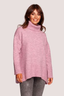 Sweter damski casual BE Knitwear ze sklepu: Cudmoda w kategorii: Swetry damskie - zdjęcie WP-ADS-ZJHDFTVFS_14962