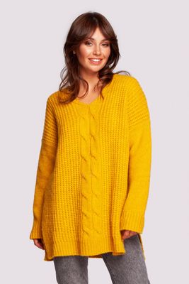 Sweter damski na zimę BE Knitwear ze sklepu: Cudmoda w kategorii: Swetry damskie - zdjęcie WP-ADS-ZJHDFTVFS_14965