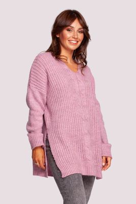 Sweter damski zimowy BE Knitwear ze sklepu: Cudmoda w kategorii: Swetry damskie - zdjęcie WP-ADS-ZJHDFTVFS_14966