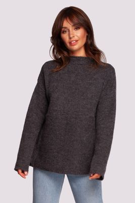 Sweter damski casual BE Knitwear ze sklepu: Cudmoda w kategorii: Swetry damskie - zdjęcie WP-ADS-ZJHDFTVFS_14979