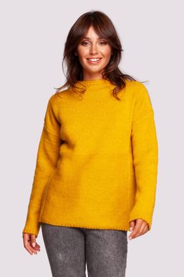 Sweter damski casual BE Knitwear ze sklepu: Cudmoda w kategorii: Swetry damskie - zdjęcie WP-ADS-ZJHDFTVFS_14980