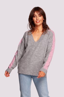 Sweter damski casual na zimę BE Knitwear ze sklepu: Cudmoda w kategorii: Swetry damskie - zdjęcie WP-ADS-ZJHDFTVFS_14989