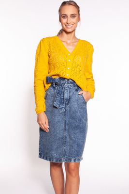 Sweter damski MKM ze sklepu: Cudmoda w kategorii: Swetry damskie - zdjęcie WP-ADS-ZJHDFTVFS_15295