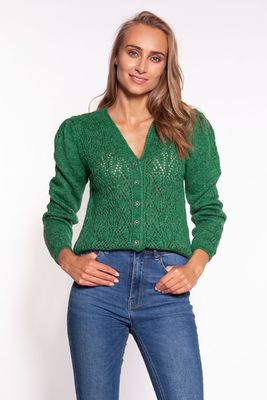 Sweter damski casualowy MKM ze sklepu: Cudmoda w kategorii: Swetry damskie - zdjęcie WP-ADS-ZJHDFTVFS_15296