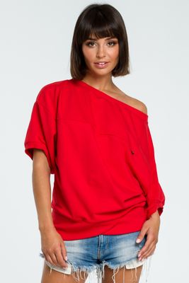 BeWear - Bluza damska na jesień ze sklepu: Cudmoda w kategorii: Bluzy damskie - zdjęcie WP-ADS-ZJHDFTVFS_1536