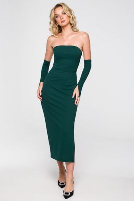 Sukienka elegancka Makover ze sklepu: Cudmoda w kategorii: Sukienki - zdjęcie WP-ADS-ZJHDFTVFS_15523