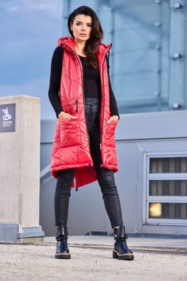 AWAMA - Kamizelka damska casual ze sklepu: Cudmoda w kategorii: Kamizelki damskie - zdjęcie WP-ADS-ZJHDFTVFS_15635