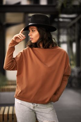 BeWear - Bluza damska na jesień ze sklepu: Cudmoda w kategorii: Bluzy damskie - zdjęcie WP-ADS-ZJHDFTVFS_2146