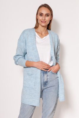 Sweter damski casual MKM ze sklepu: Cudmoda w kategorii: Swetry damskie - zdjęcie WP-ADS-ZJHDFTVFS_24460