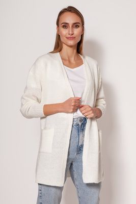 Sweter damski casual MKM ze sklepu: Cudmoda w kategorii: Swetry damskie - zdjęcie WP-ADS-ZJHDFTVFS_24461