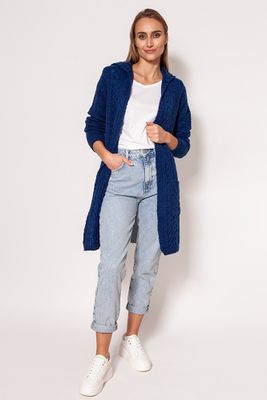 Sweter damski na zimę casual MKM ze sklepu: Cudmoda w kategorii: Swetry damskie - zdjęcie WP-ADS-ZJHDFTVFS_24482