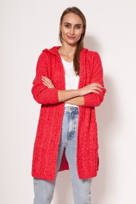 Sweter damski casual MKM ze sklepu: Cudmoda w kategorii: Swetry damskie - zdjęcie WP-ADS-ZJHDFTVFS_24487