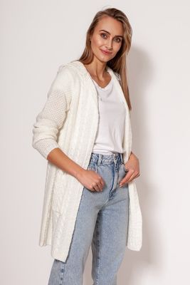 MKM - Sweter damski na zimę casualowy ze sklepu: Cudmoda w kategorii: Swetry damskie - zdjęcie WP-ADS-ZJHDFTVFS_24490