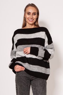Sweter damski na wiosnę MKM ze sklepu: Cudmoda w kategorii: Swetry damskie - zdjęcie WP-ADS-ZJHDFTVFS_24510