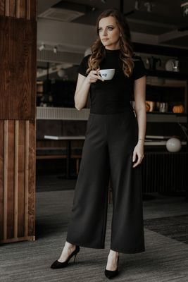 Spodnie damskie Tessita ze sklepu: Cudmoda w kategorii: Spodnie damskie - zdjęcie WP-ADS-ZJHDFTVFS_24659