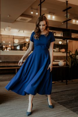 Sukienka wiosenna Tessita ze sklepu: Cudmoda w kategorii: Sukienki - zdjęcie WP-ADS-ZJHDFTVFS_24674