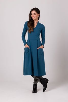 Sukienka trapezowa BeWear ze sklepu: Cudmoda w kategorii: Sukienki - zdjęcie WP-ADS-ZJHDFTVFS_25255