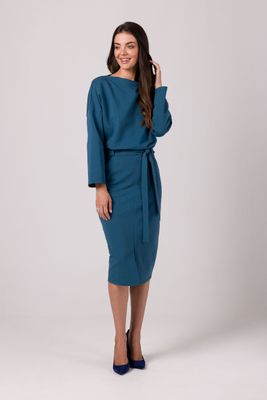 Sukienka jesienna casualowa BeWear ze sklepu: Cudmoda w kategorii: Sukienki - zdjęcie WP-ADS-ZJHDFTVFS_25267