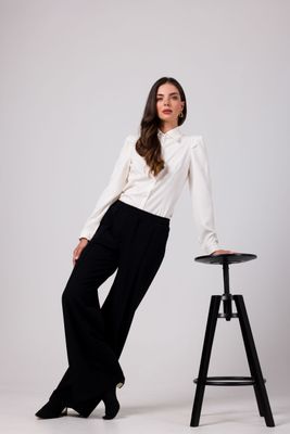 Spodnie damskie jesienne BeWear ze sklepu: Cudmoda w kategorii: Spodnie damskie - zdjęcie WP-ADS-ZJHDFTVFS_25289