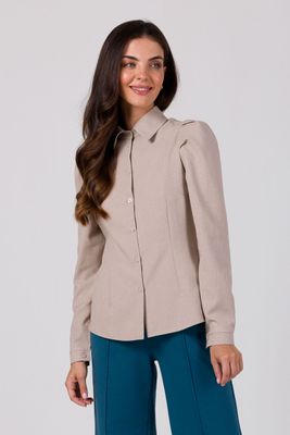 BeWear - Koszula damska jesienna ze sklepu: Cudmoda w kategorii: Koszule damskie - zdjęcie WP-ADS-ZJHDFTVFS_25296