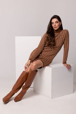 BE Knitwear - Sukienka ze sklepu: Cudmoda w kategorii: Sukienki - zdjęcie WP-ADS-ZJHDFTVFS_25303