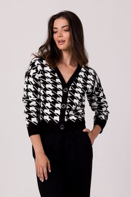Sweter damski na zimę BE Knitwear ze sklepu: Cudmoda w kategorii: Swetry damskie - zdjęcie WP-ADS-ZJHDFTVFS_25305