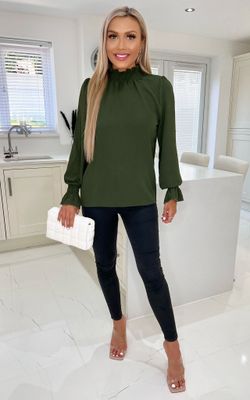 Bluzka damska casual AX Paris ze sklepu: Cudmoda w kategorii: Bluzki damskie - zdjęcie WP-ADS-ZJHDFTVFS_25529