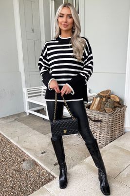 Sweter damski zimowy AX Paris ze sklepu: Cudmoda w kategorii: Swetry damskie - zdjęcie WP-ADS-ZJHDFTVFS_25662