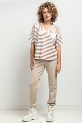 Bluzka damska casual Tessita ze sklepu: Cudmoda w kategorii: Bluzki damskie - zdjęcie WP-ADS-ZJHDFTVFS_25785