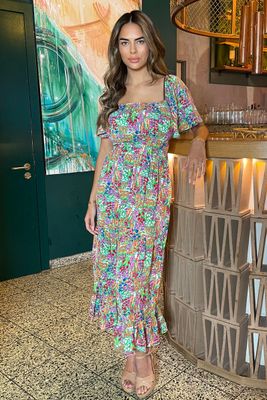 AX Paris - Sukienka boho wiosenna ze sklepu: Cudmoda w kategorii: Sukienki - zdjęcie WP-ADS-ZJHDFTVFS_26223
