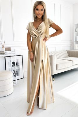 Sukienka elegancka Numoco ze sklepu: Cudmoda w kategorii: Sukienki - zdjęcie WP-ADS-ZJHDFTVFS_26390