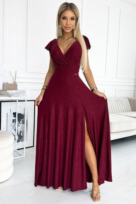 Sukienka elegancka kopertowa Numoco ze sklepu: Cudmoda w kategorii: Sukienki - zdjęcie WP-ADS-ZJHDFTVFS_26391