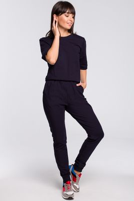 BeWear - Kombinezon damski casual wiosenny ze sklepu: Cudmoda w kategorii: Kombinezony damskie - zdjęcie WP-ADS-ZJHDFTVFS_2645
