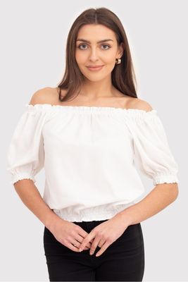 AX Paris - Bluzka damska casual ze sklepu: Cudmoda w kategorii: Bluzki damskie - zdjęcie WP-ADS-ZJHDFTVFS_26522