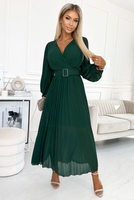 Sukienka wiosenna elegancka Numoco ze sklepu: Cudmoda w kategorii: Sukienki - zdjęcie WP-ADS-ZJHDFTVFS_26608