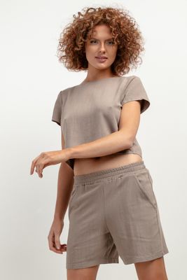 Szorty letnie Tessita ze sklepu: Cudmoda w kategorii: Szorty - zdjęcie WP-ADS-ZJHDFTVFS_26764