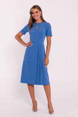 Cudmoda - Sukienka elegancka ze sklepu: Cudmoda w kategorii: Sukienki - zdjęcie WP-ADS-ZJHDFTVFS_26954
