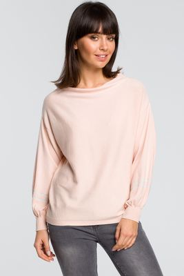 Sweter damski casualowy BE Knitwear ze sklepu: Cudmoda w kategorii: Swetry damskie - zdjęcie WP-ADS-ZJHDFTVFS_2785
