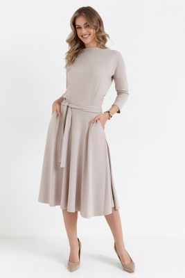 Sukienka rozkloszowana Cudmoda ze sklepu: Cudmoda w kategorii: Sukienki - zdjęcie WP-ADS-ZJHDFTVFS_29981