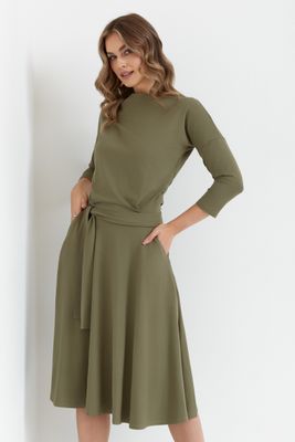 Cudmoda - Sukienka casual trapezowa ze sklepu: Cudmoda w kategorii: Sukienki - zdjęcie WP-ADS-ZJHDFTVFS_29985