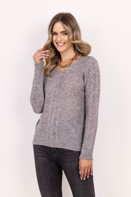 MKM - Sweter damski ze sklepu: Cudmoda w kategorii: Swetry damskie - zdjęcie WP-ADS-ZJHDFTVFS_30049