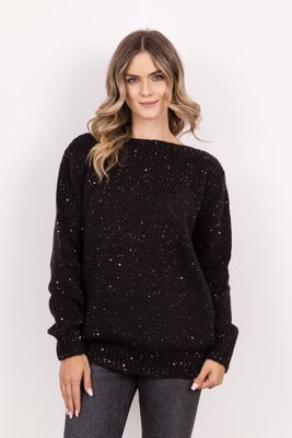 MKM - Sweter damski casualowy ze sklepu: Cudmoda w kategorii: Swetry damskie - zdjęcie WP-ADS-ZJHDFTVFS_30051