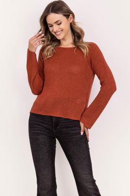 Sweter damski na zimę MKM ze sklepu: Cudmoda w kategorii: Swetry damskie - zdjęcie WP-ADS-ZJHDFTVFS_30075